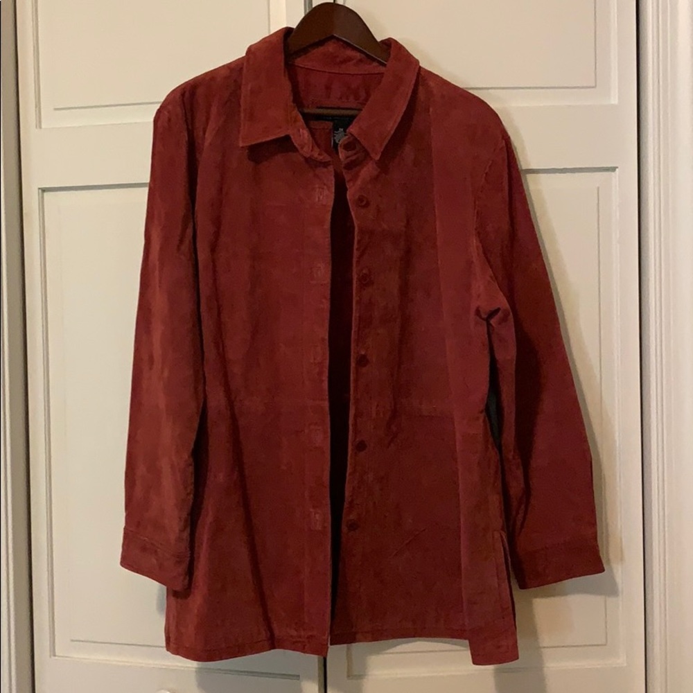 Dialogue Suede Jacket - image 1